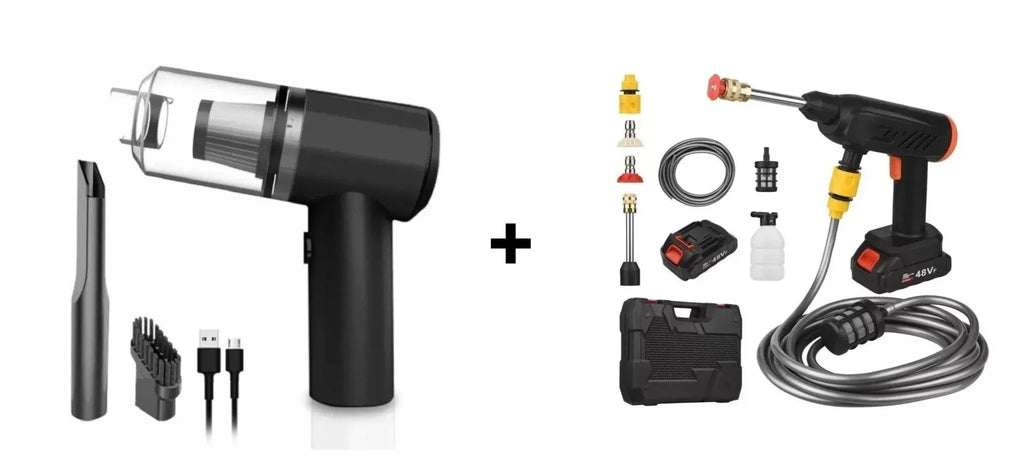 Combo Hidrolavadoraaspiradora Porta - 2 baterías 🚀 - MultiMarket