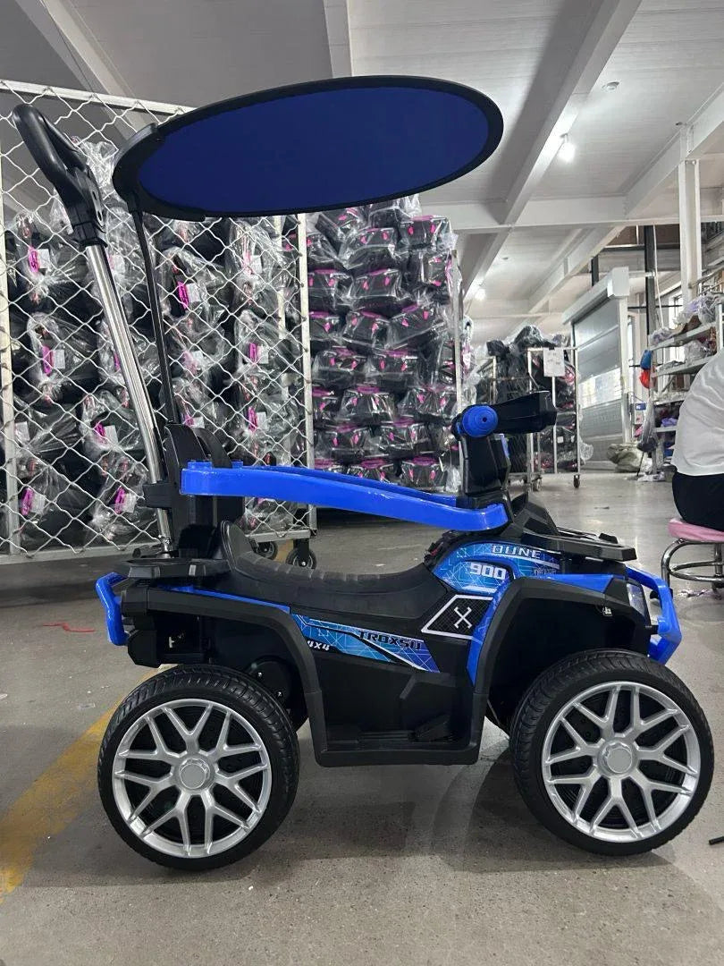 Cuatrimoto Eléctrica para Bebé con Control Remoto y Capota - MultiMarket