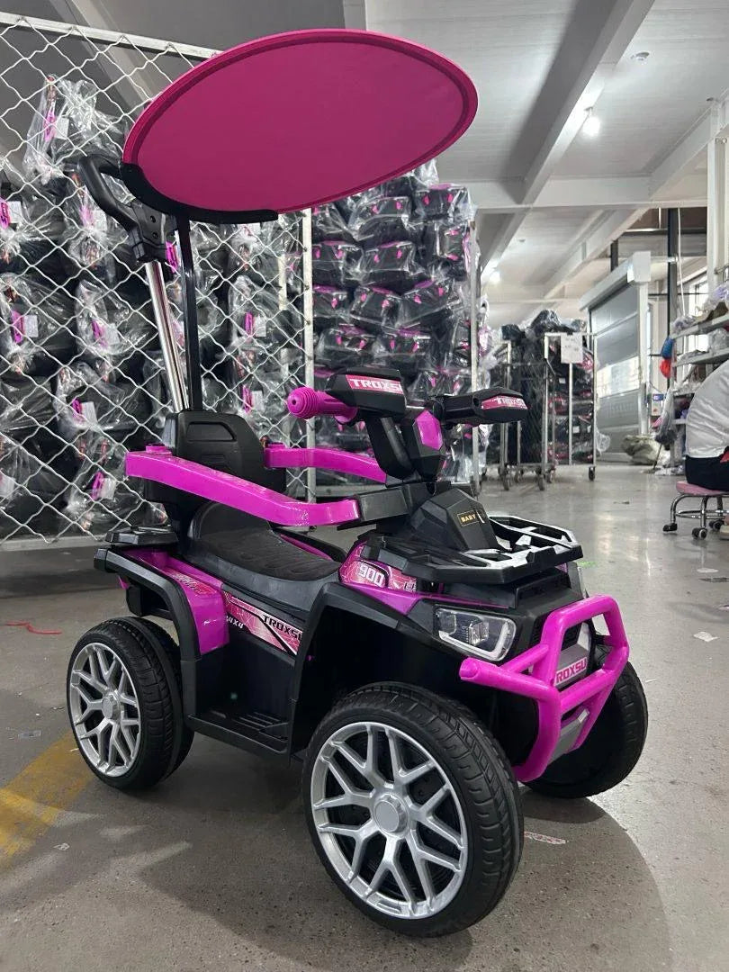 Cuatrimoto Eléctrica para Bebé con Control Remoto y Capota - MultiMarket