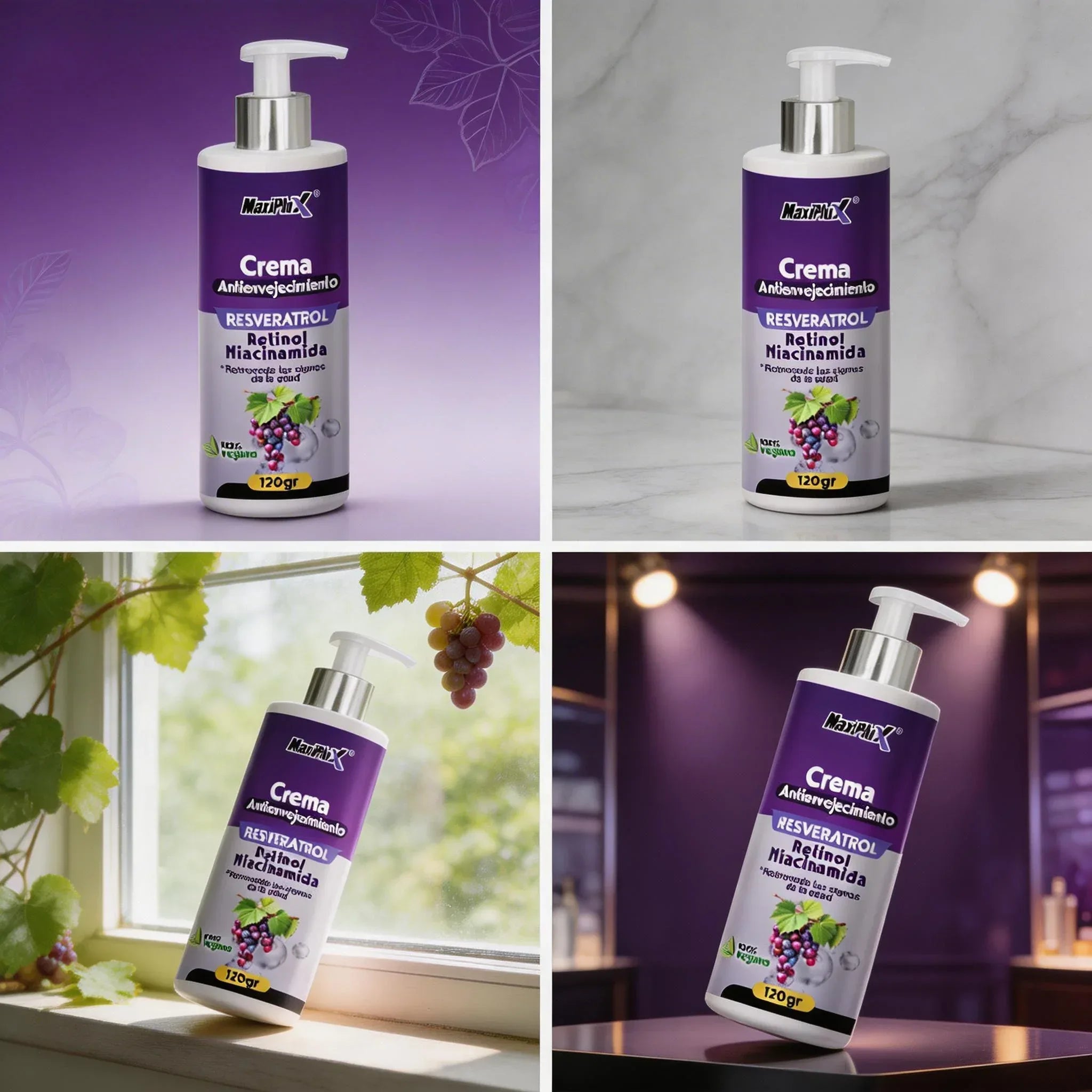 Crema Resveratrol Antienvejecimiento - MultiMarket