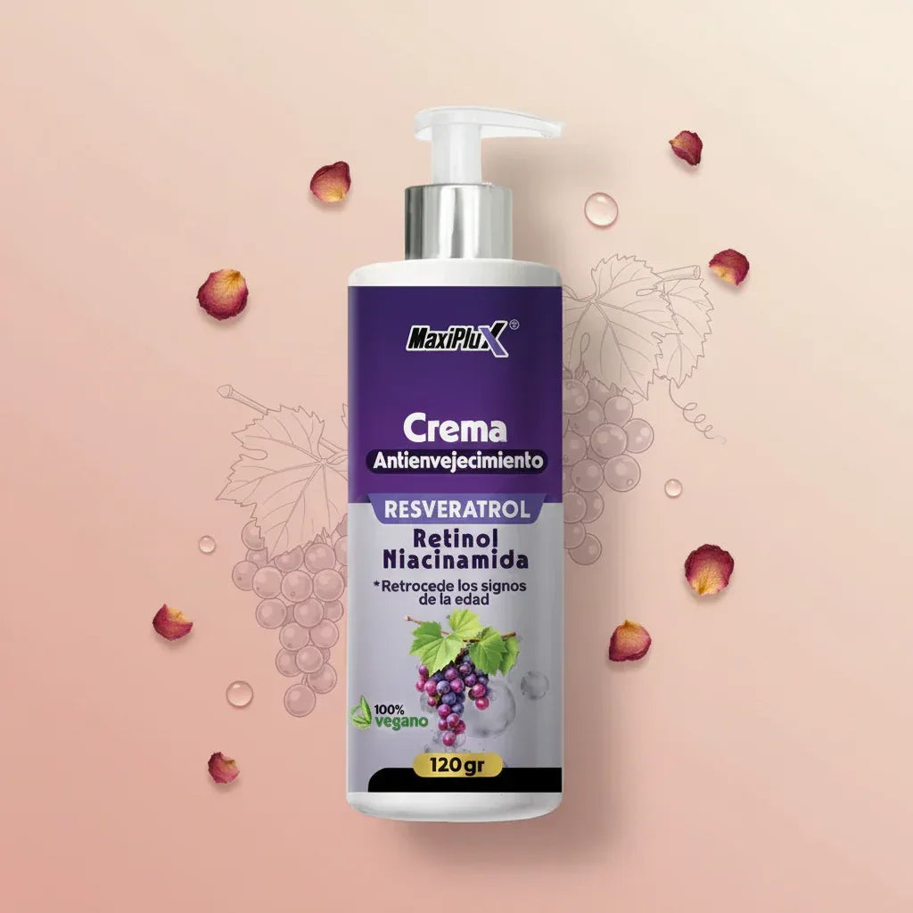 Crema Resveratrol Antienvejecimiento - MultiMarket