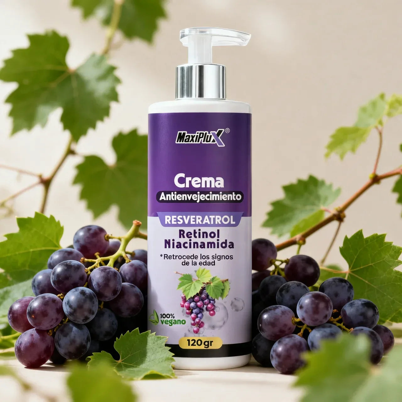 Crema Resveratrol Antienvejecimiento - MultiMarket